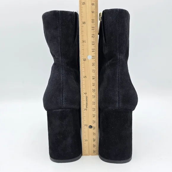 Sam Edelman Codie Booties, Black Suede, Women's Size 6.5 - Picture 8 of 12